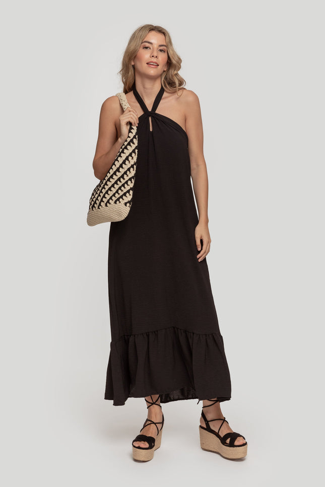 MASSIMA GRAZIA TIE UP DRESS