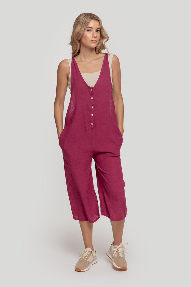 JUMPSUIT MASSIMA GRAZIA LINEN