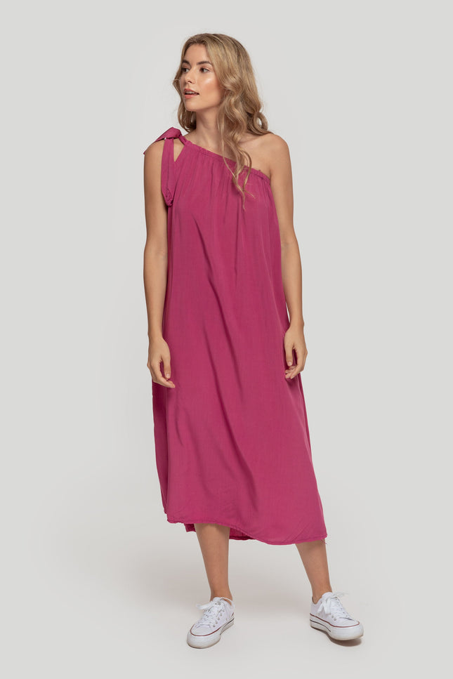 MASSIMA GRAZIA SHOULDER DRESS