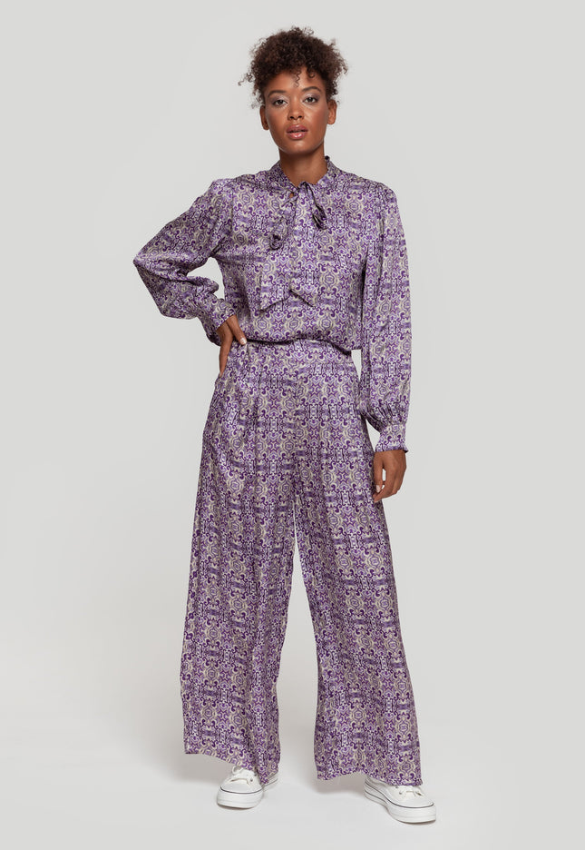MASSIMA GRAZIA SATIN BLOUSE