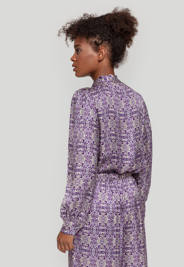MASSIMA GRAZIA SATIN BLOUSE