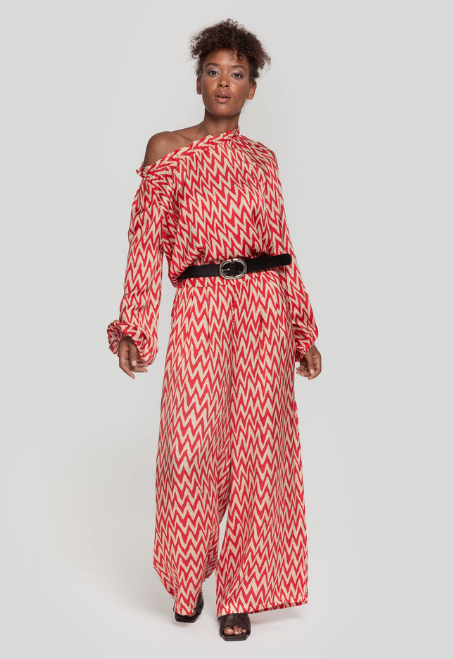MASSIMA GRAZIA SATÉN PANTS