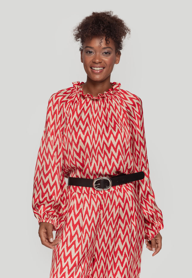 MASSIMA GRAZIA SATÉN BLOUSE