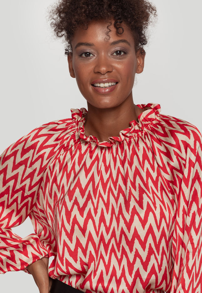 MASSIMA GRAZIA SATÉN BLOUSE