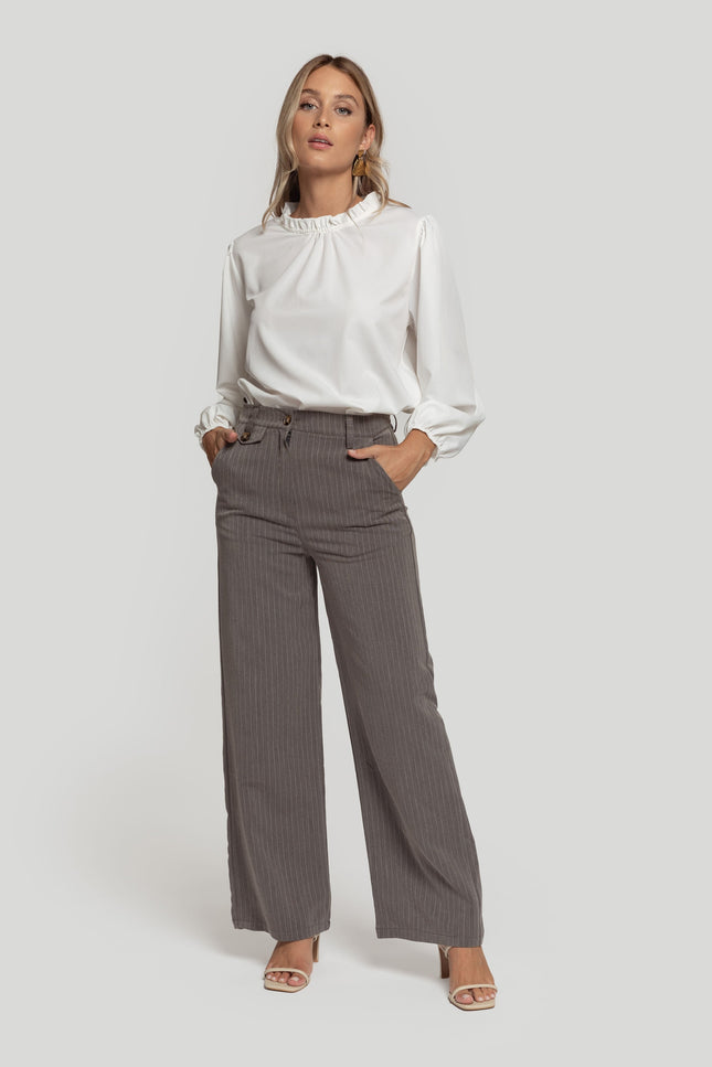 ARMONIAS STRIPED PANTS