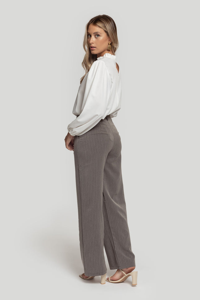 ARMONIAS STRIPED PANTS