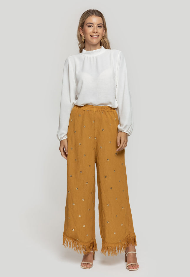 MASSIMA GRAZIA FRINGE PANTS