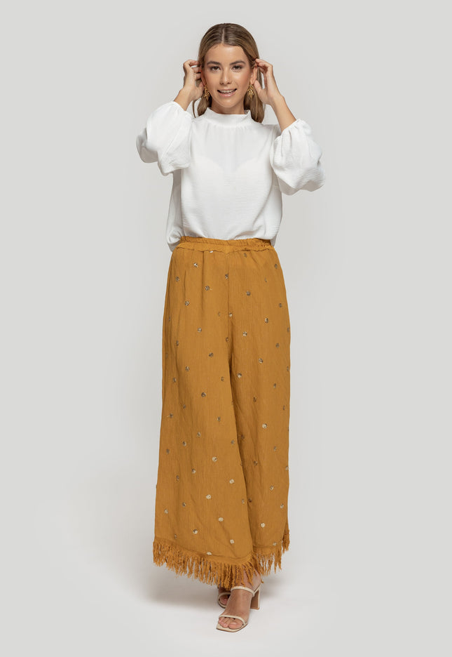 MASSIMA GRAZIA FRINGE PANTS