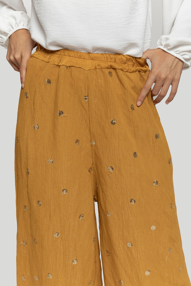 PANTALONI CON FRANGE MASSIMA GRAZIA