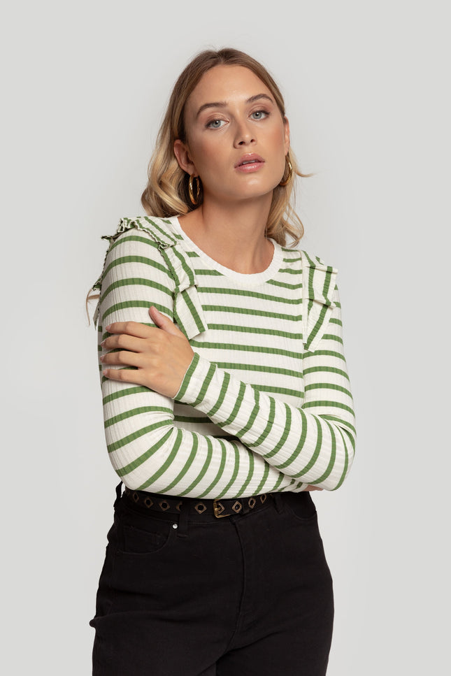 ARMONIAS STRIPED T-SHIRT