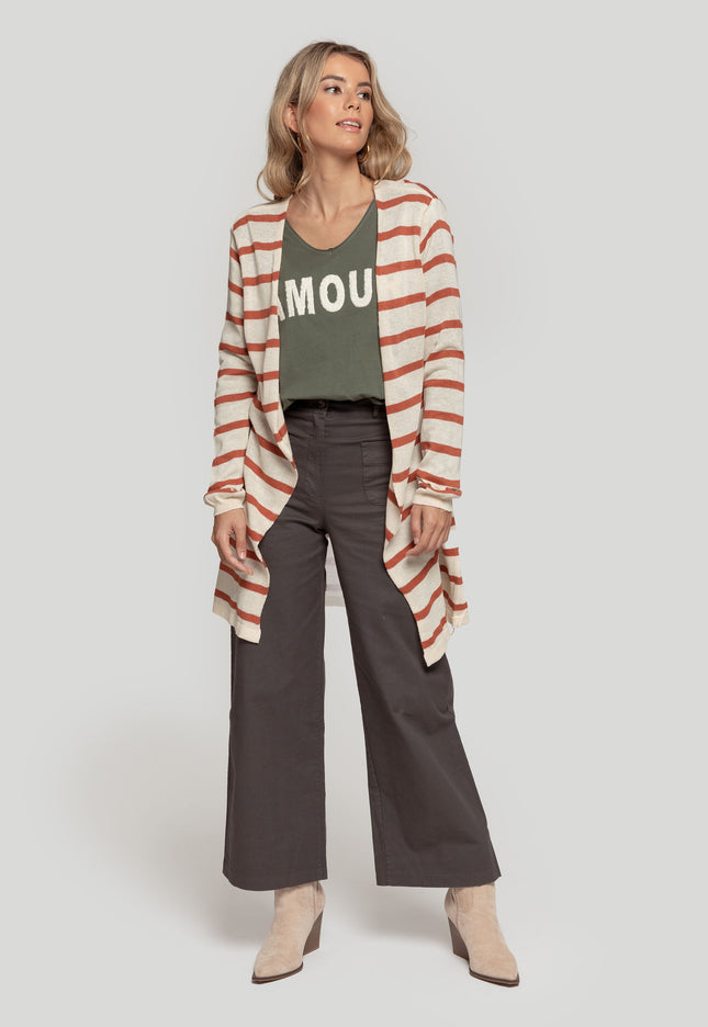 CARDIGAN RAYÉ MASSIMA GRAZIA