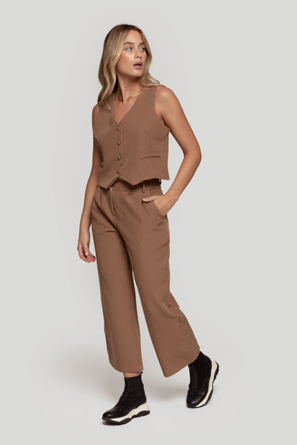 ARMONIAS PANTS WITH PLEATS