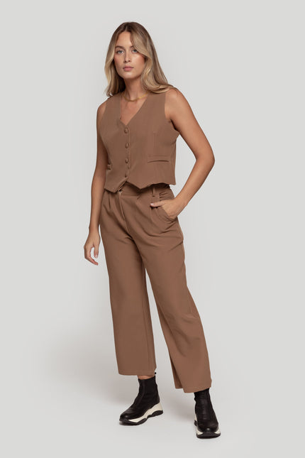 ARMONIAS PANTS WITH PLEATS