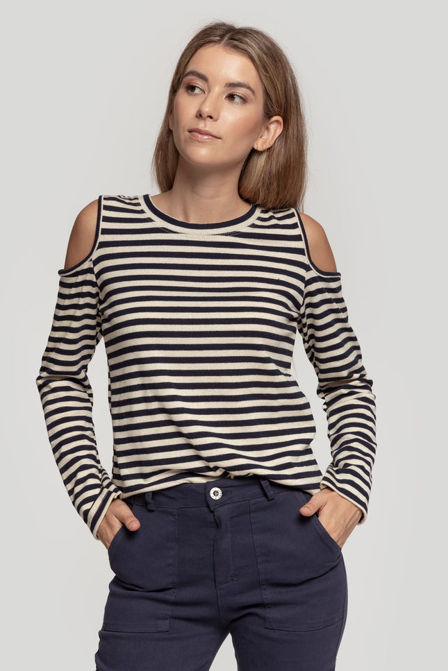 MASSIMA GRAZIA STRIPED T-SHIRT