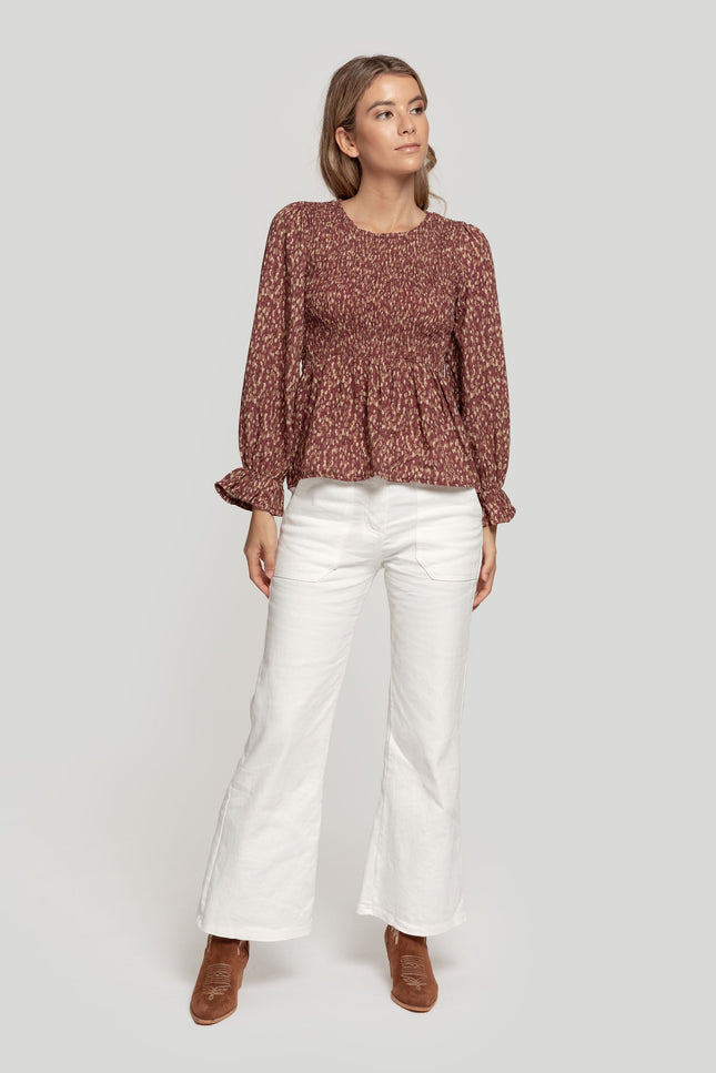 MASSIMA GRAZIA PANEL BLOUSE