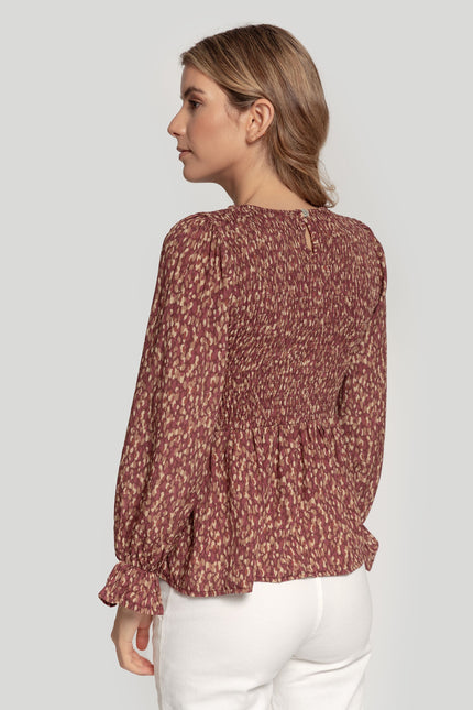 BLOUSE À PANNEAU MASSIMA GRAZIA