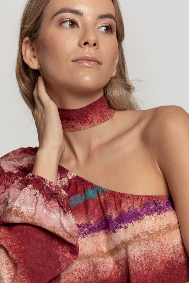 PAINTED MASSIMA GRAZIA BLOUSE