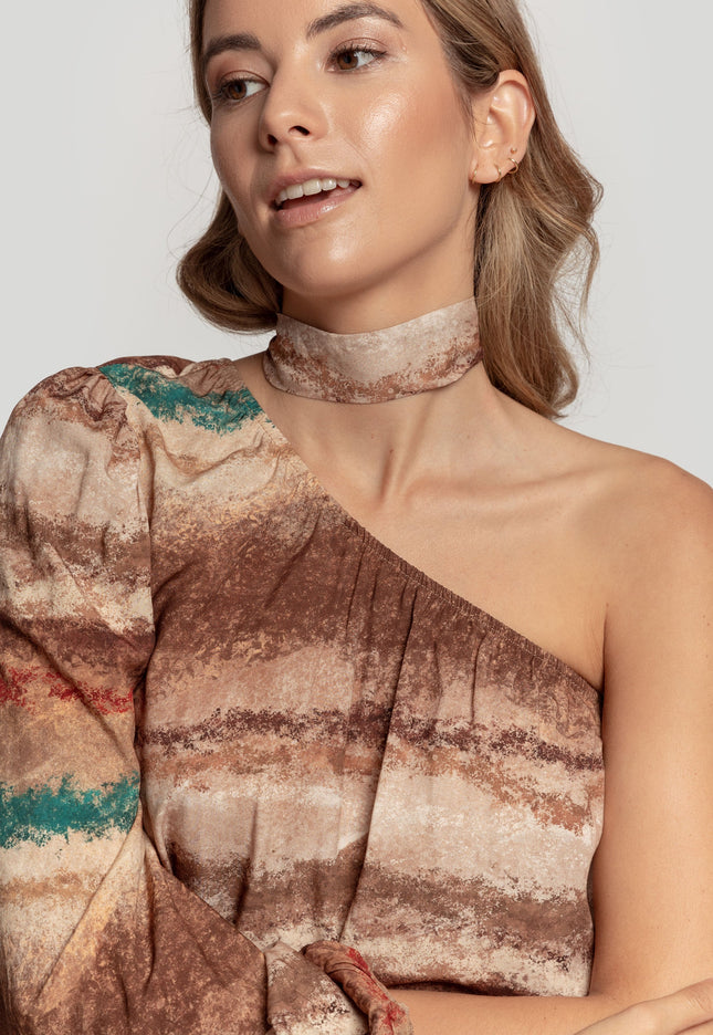 PAINTED MASSIMA GRAZIA BLOUSE