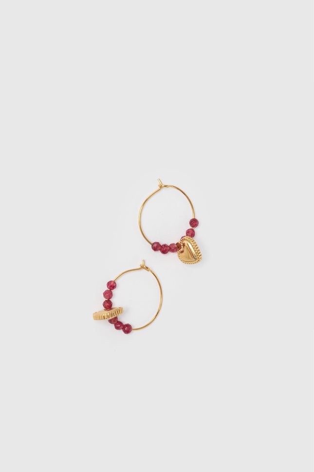 BOUCLES D'OREILLES ARMONIAS DE PIERRE