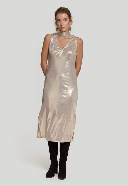 VESTIDO MASSIMA GRAZIA METALIZADO