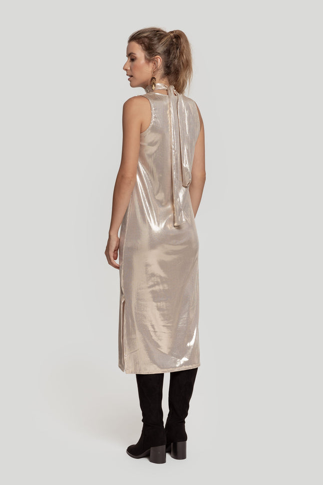 MASSIMA GRAZIA METALLIC DRESS