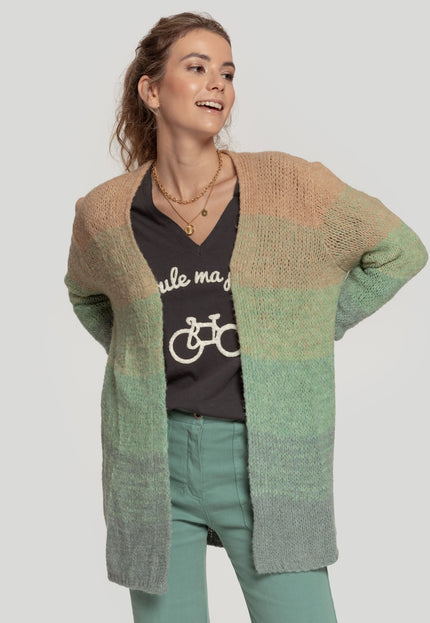CARDIGAN MASSIMA GRAZIA BICOLORE