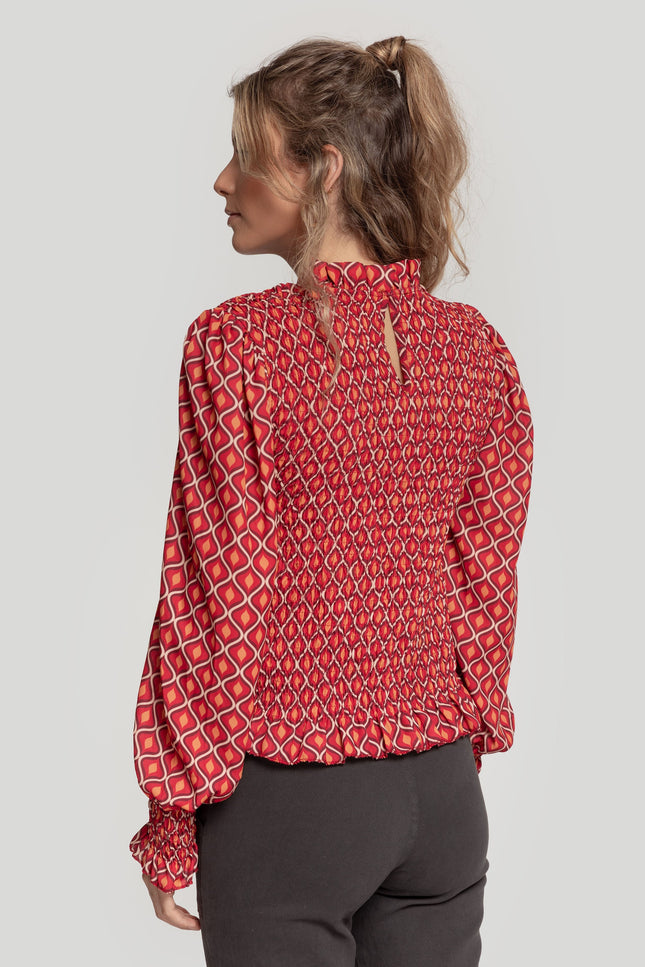 BLUSA MASSIMA GRAZIA CUELLO