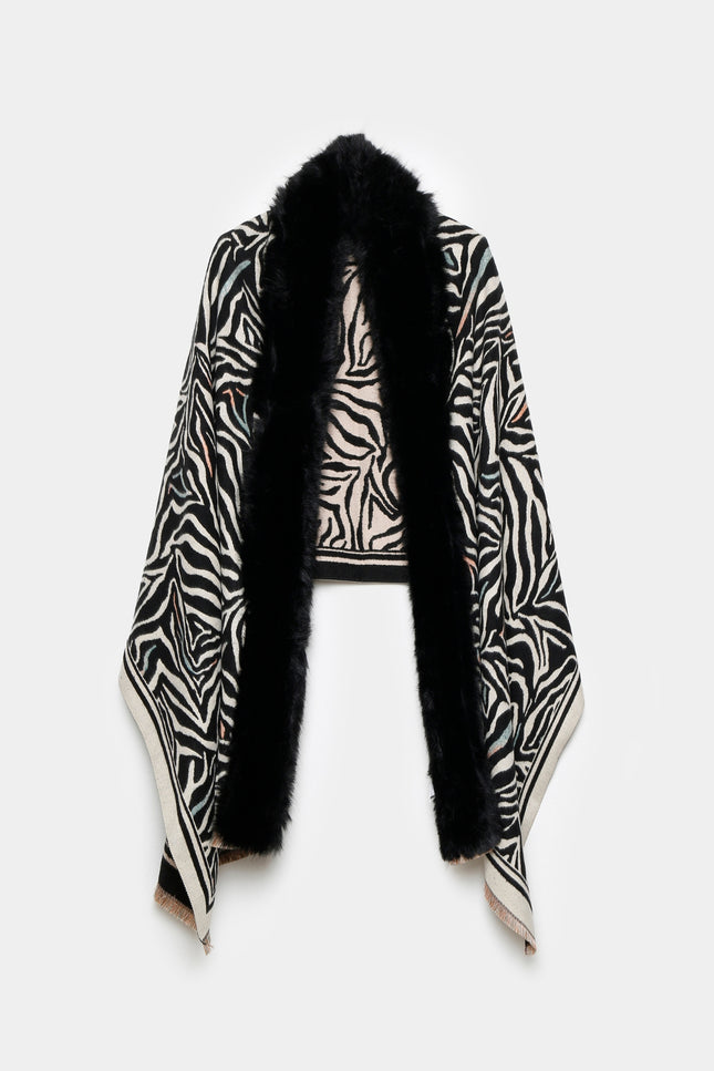 PONCHO ARMONIAS ZEBRA