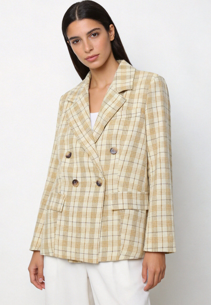 CHAQUETA ARMONIAS CUADROS
