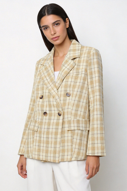 CHAQUETA ARMONIAS CUADROS