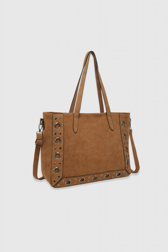 BOLSO DONNA ALESSIA TACHUELAS