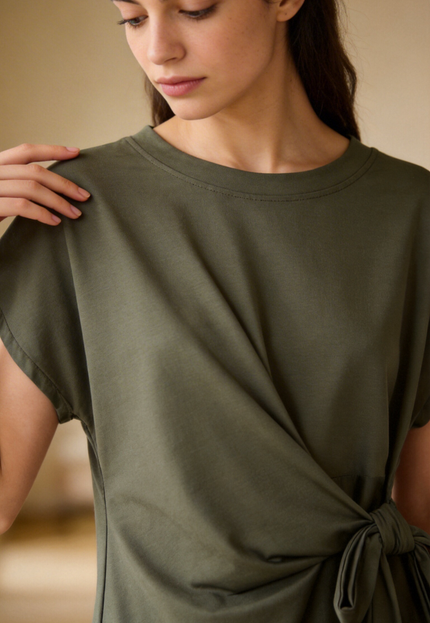 VESTIDO ARMONIAS NUDO