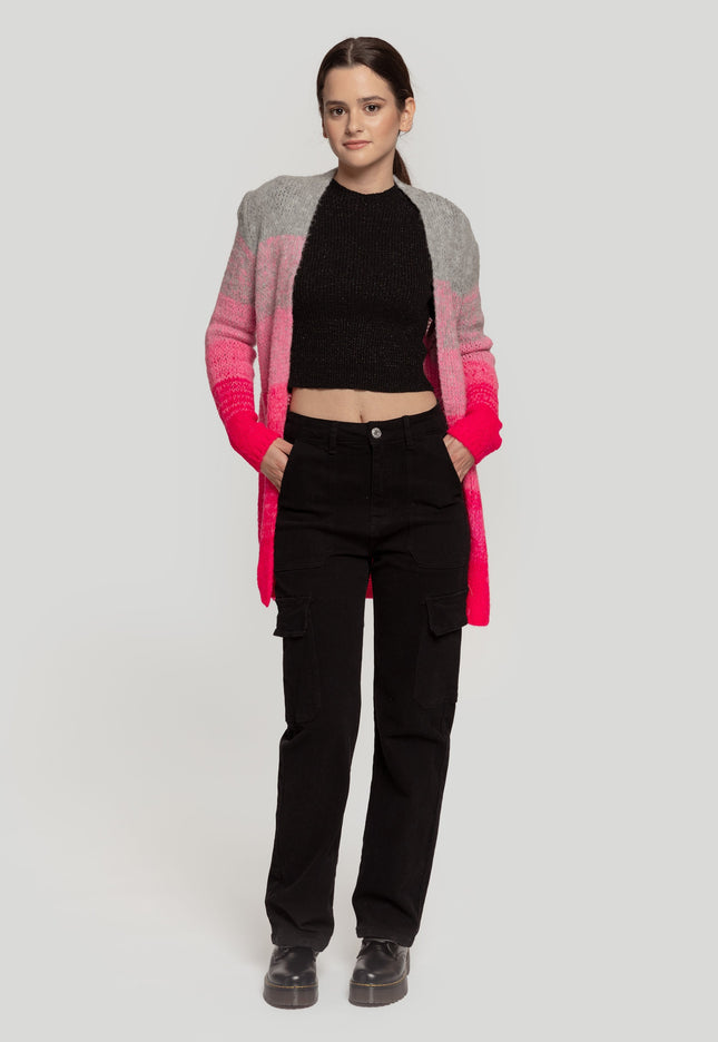 CARDIGAN MASSIMA GRAZIA BICOLORE