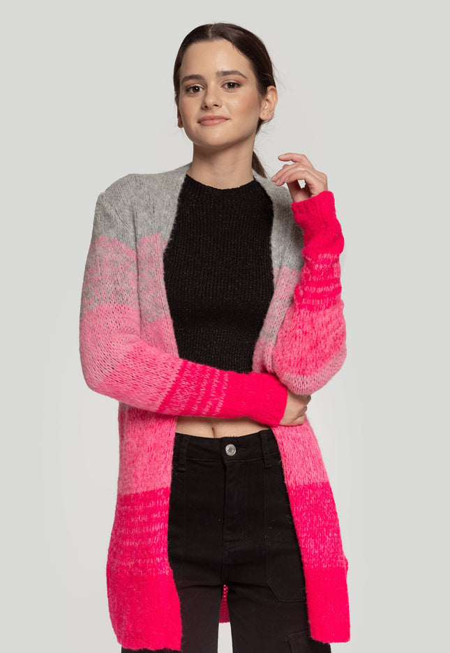 CARDIGAN MASSIMA GRAZIA BICOLORE