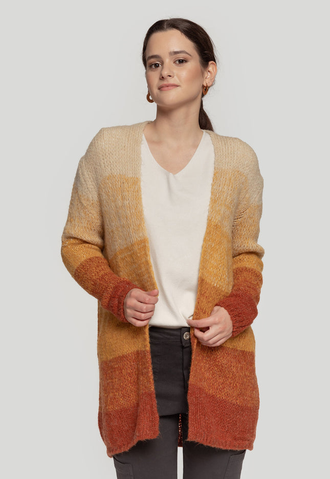 CARDIGAN MASSIMA GRAZIA BICOLORE