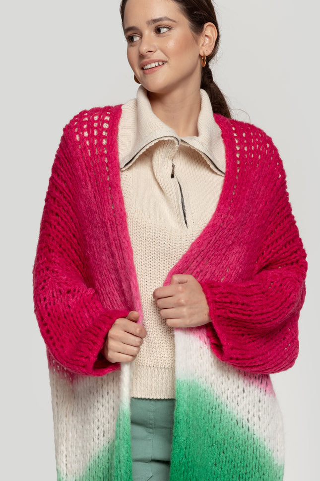 CARDIGAN MASSIMA GRAZIA TRENZADO