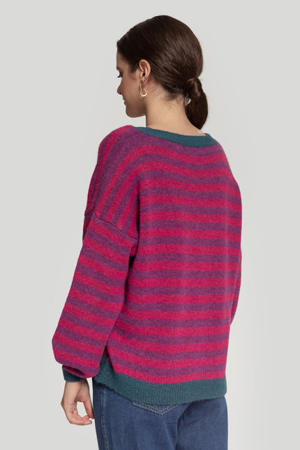 MASSIMA GRAZIA STRIPED JERSEY