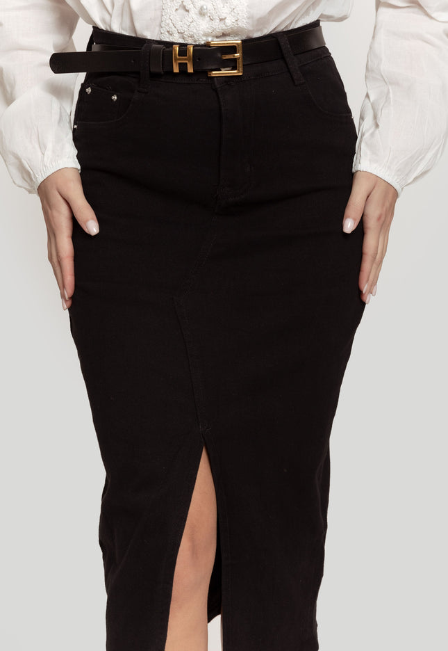ARMONIAS DENIM SKIRT