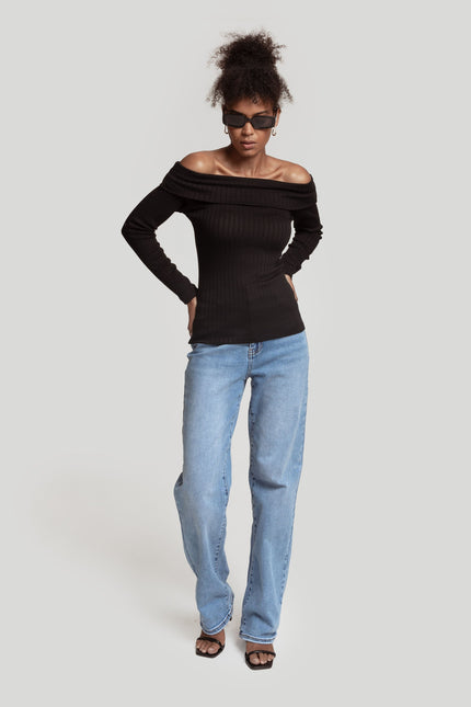 JEANS LAULIA STRAIGHT STRETCH