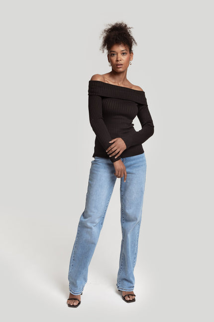 JEANS LAULIA STRAIGHT STRETCH