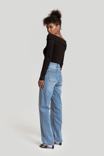 JEANS LAULIA DRITTI ELASTICIZZATI