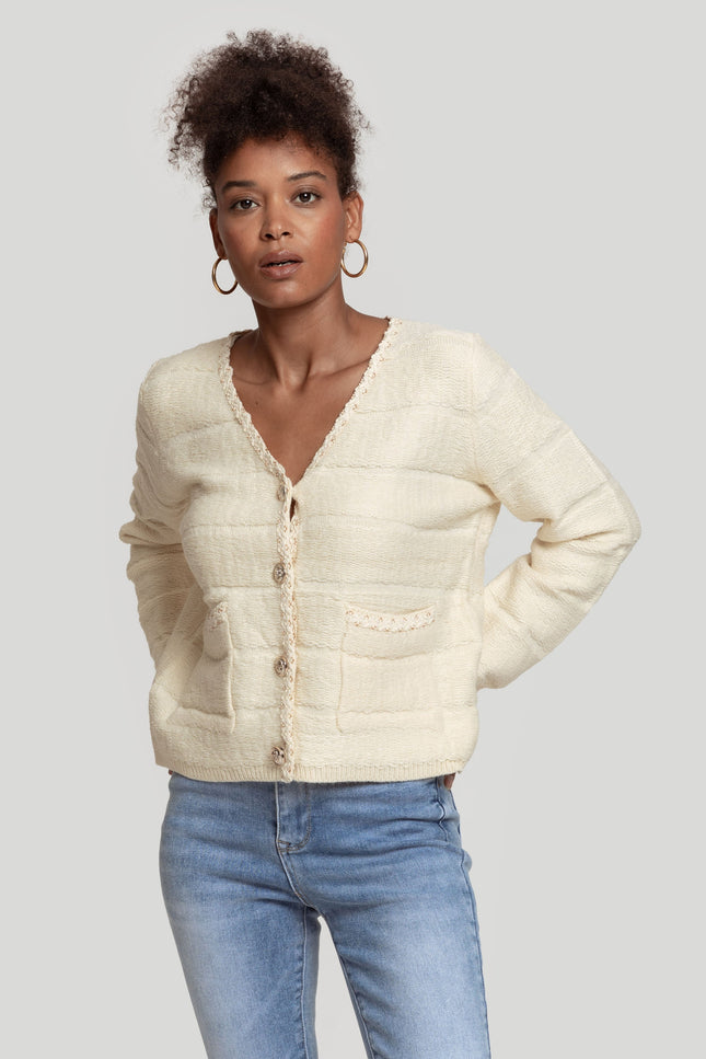 ARMONIAS CARDIGAN WITH POCKETS