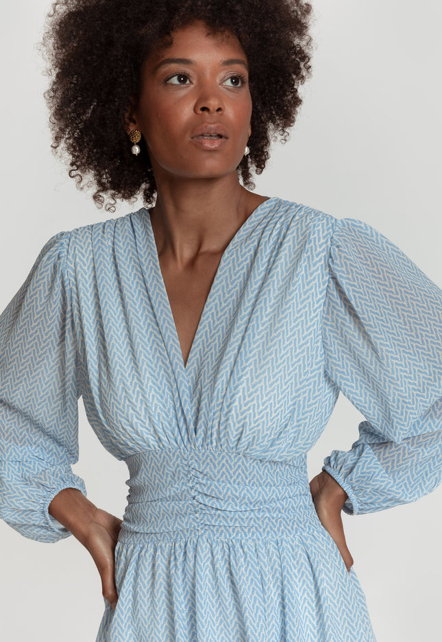 VESTIDO ARMONIAS FRUNCE