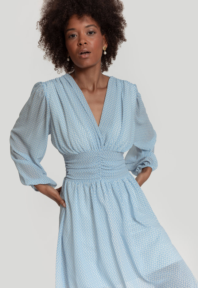 VESTIDO ARMONIAS FRUNCE
