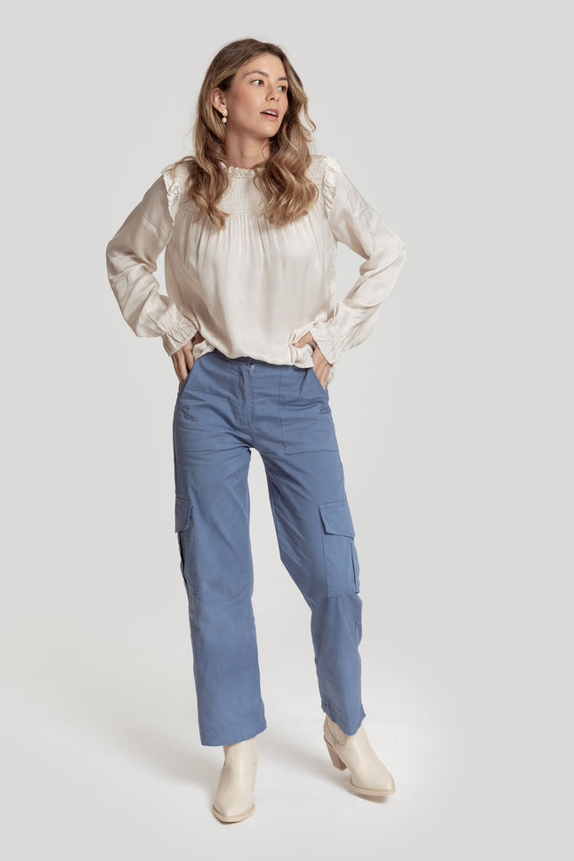 MASSIMA GRAZIA RAYON BLOUSE