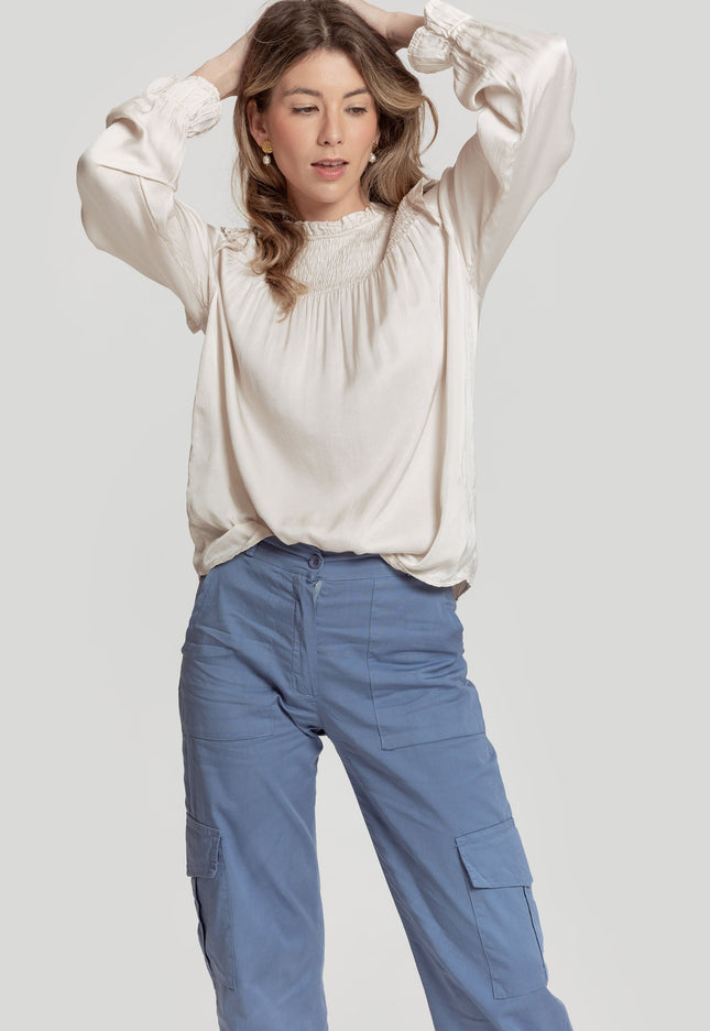 MASSIMA GRAZIA RAYON BLOUSE
