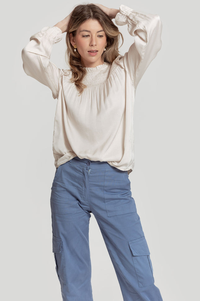 MASSIMA GRAZIA RAYON BLOUSE