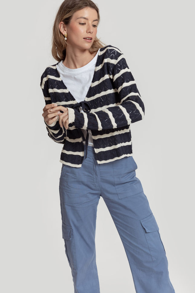 CARDIGAN COM CORDÃO MASSIMA GRAZIA