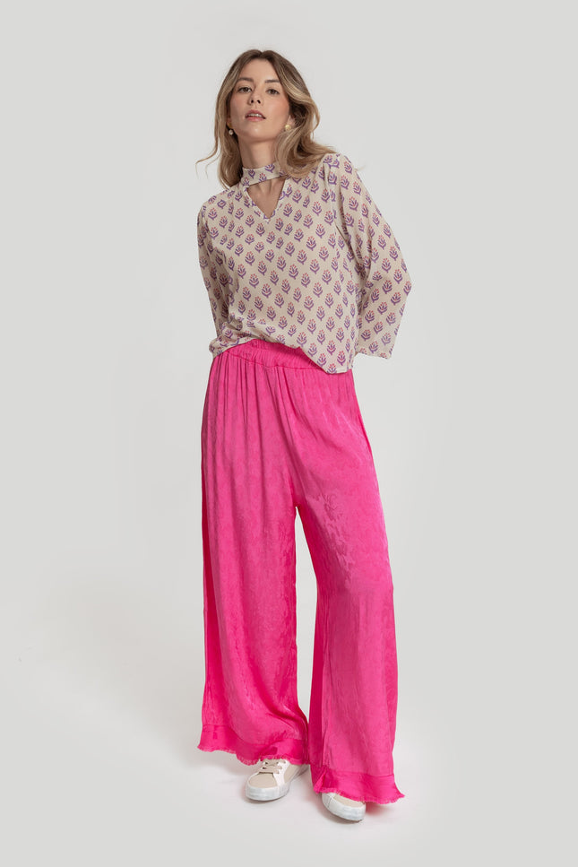 PANTALONI CON FRANGE MASSIMA GRAZIA