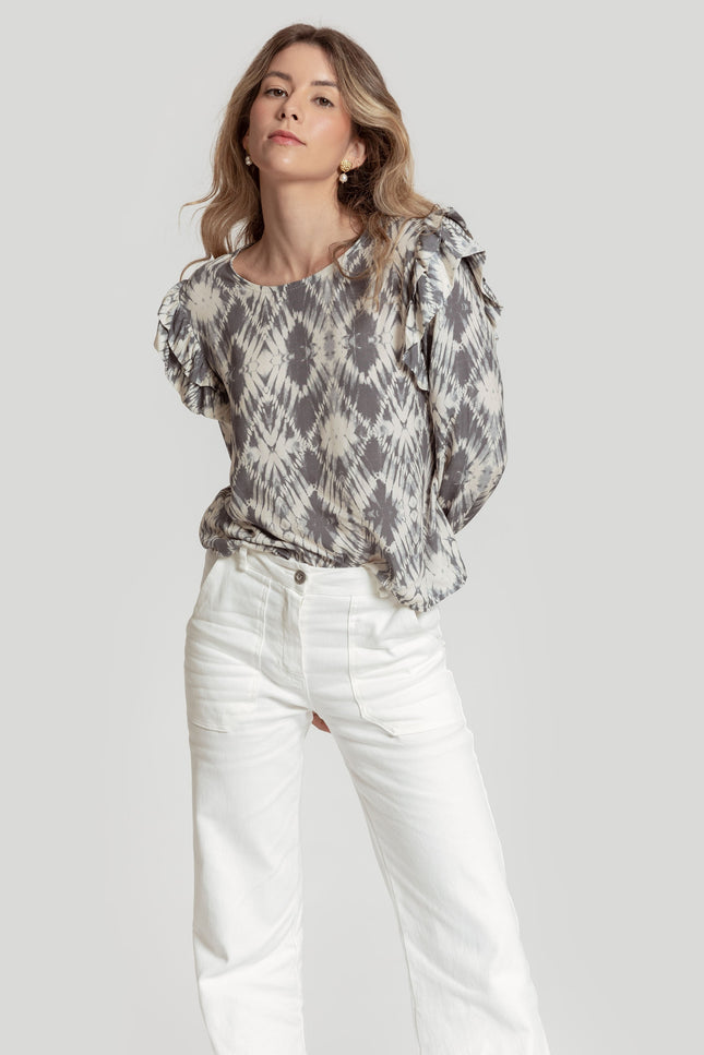 BLOUSE IMPRIMÉE MASSIMA GRAZIA